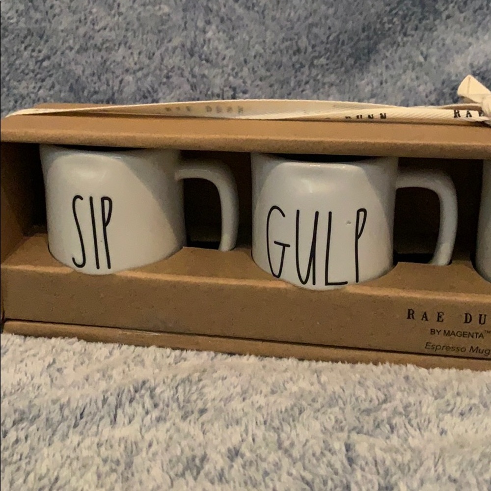 RAE DUNN Espresso Mug Set of 4 - Picture 3 of 3